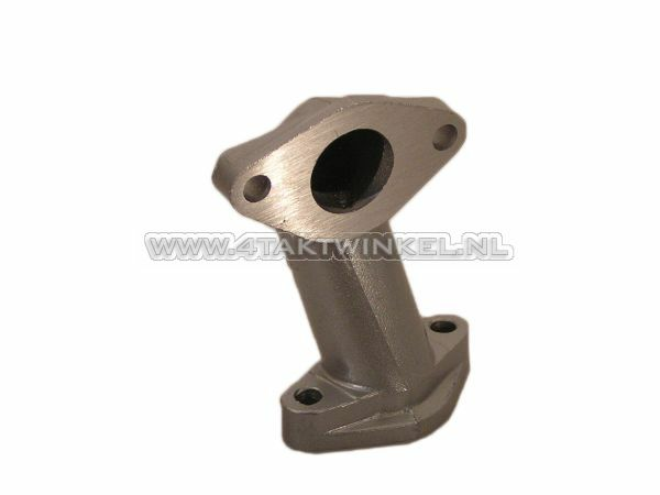 Manifold 20mm, 'gooseneck' type, wide flange