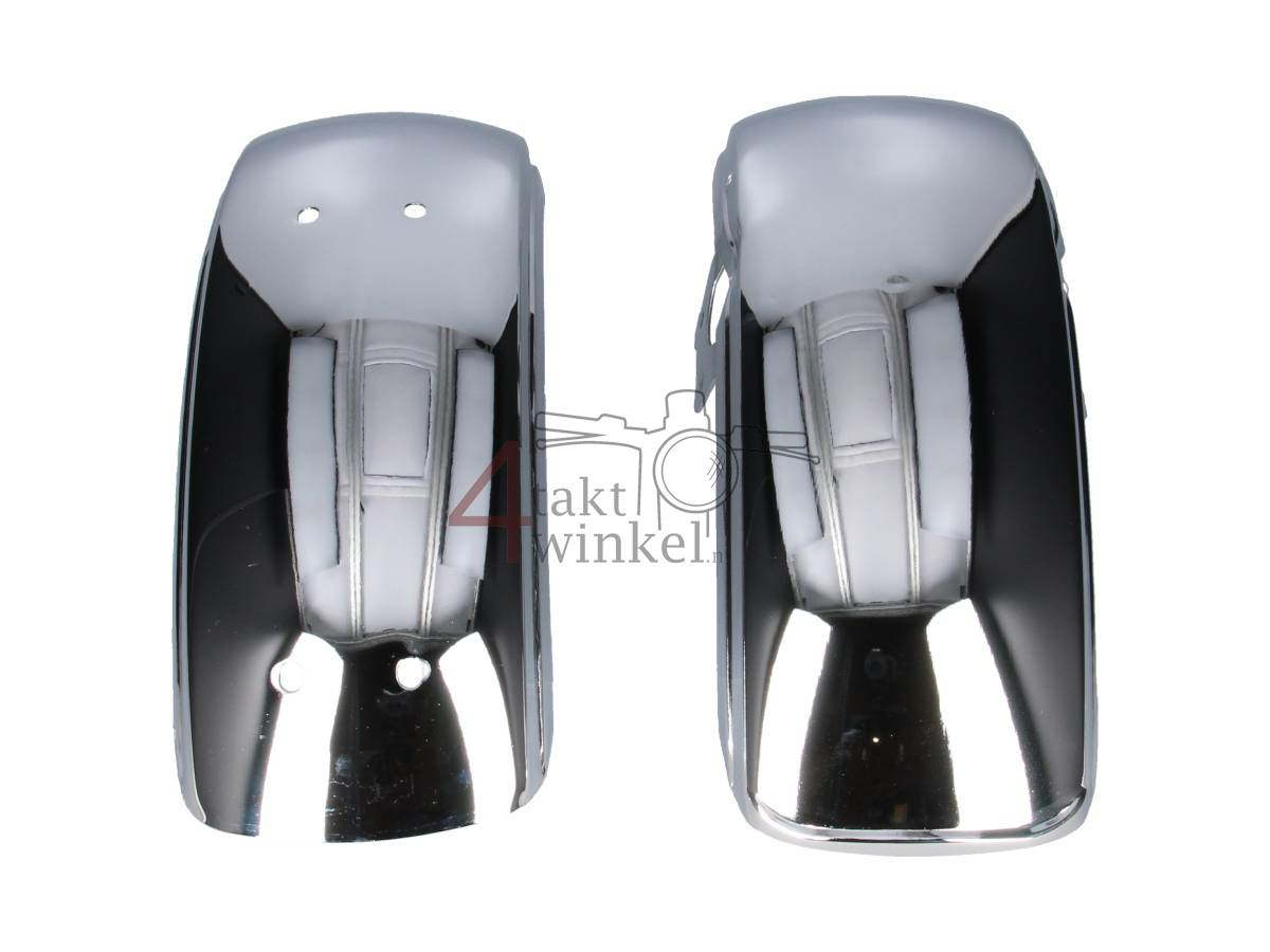 Mudguard set, Dax NT replica ab23 chrome, A-quality