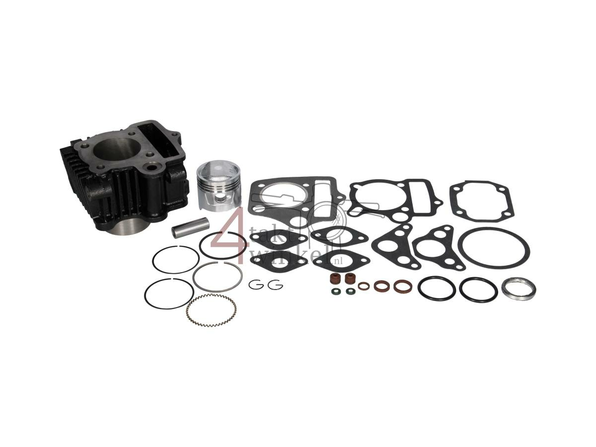 Cylinder kit, with piston &amp; gasket 70cc, OT50 head 72cc op. steel