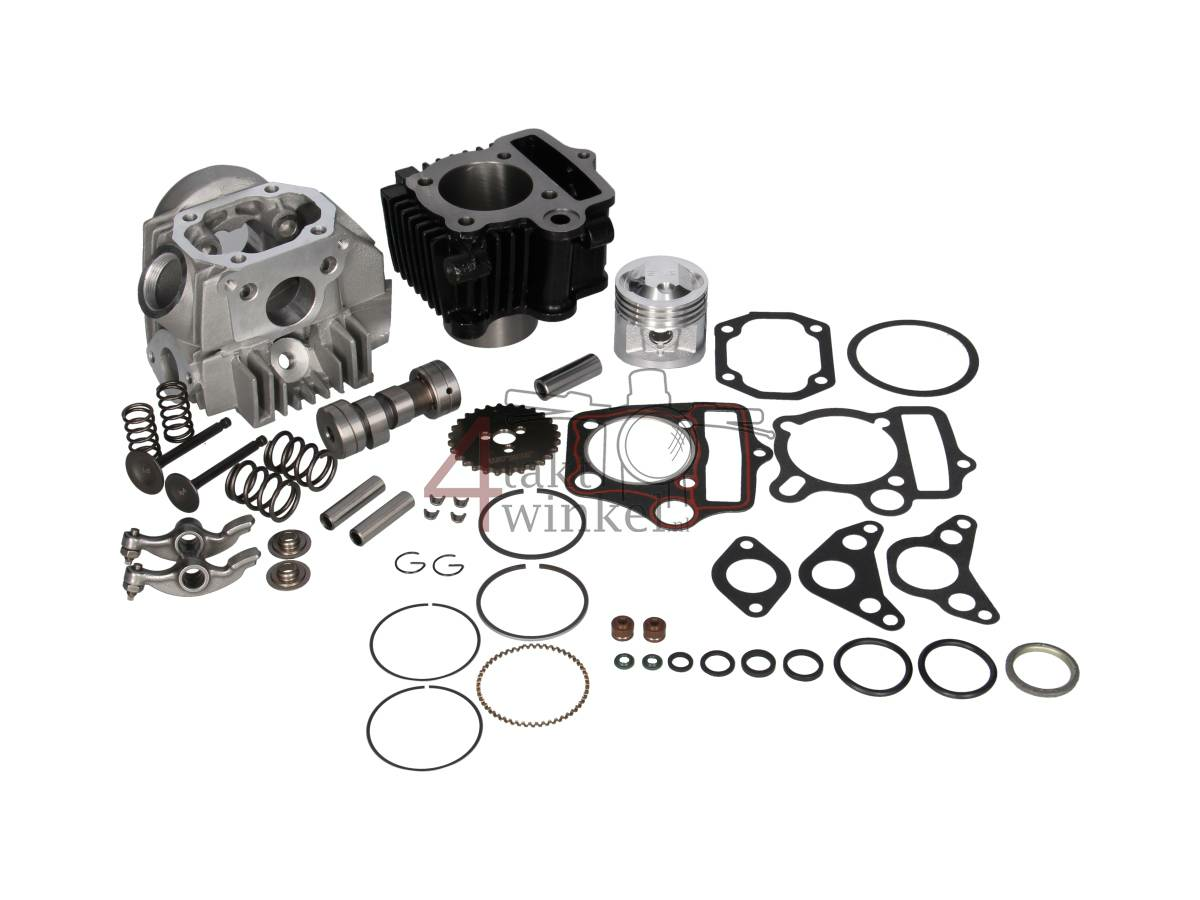 Cylinder kit, with piston &amp; gasket &amp; cylinder head 85cc, Honda OT