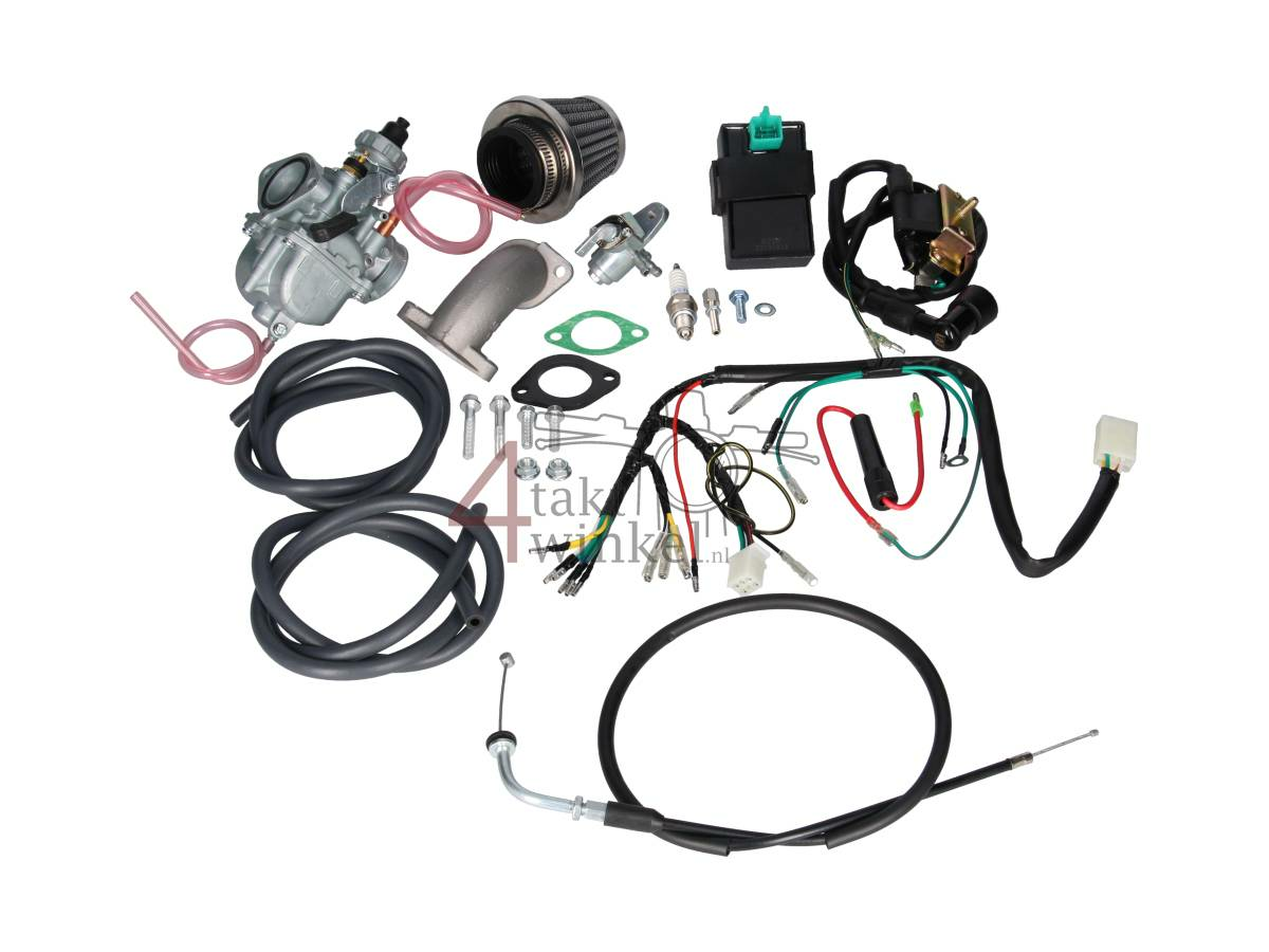 Conversion kit, EFI to carburettor, 125cc, fits replica Dax