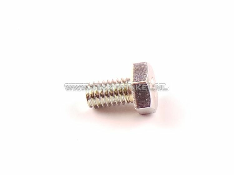 Bolt Hexagon, m6 x 10, key 10, original Honda