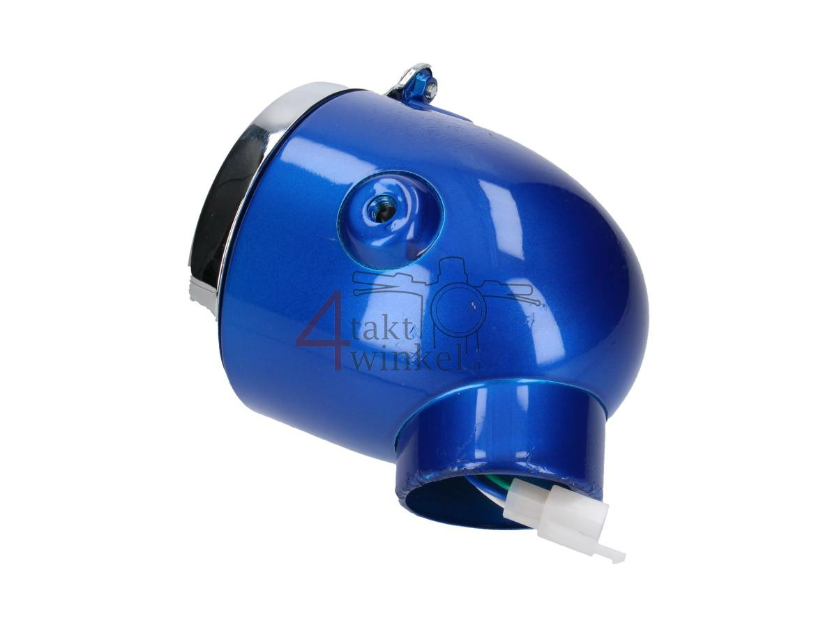 Headlight complete, blue, fits Monkey Z50a