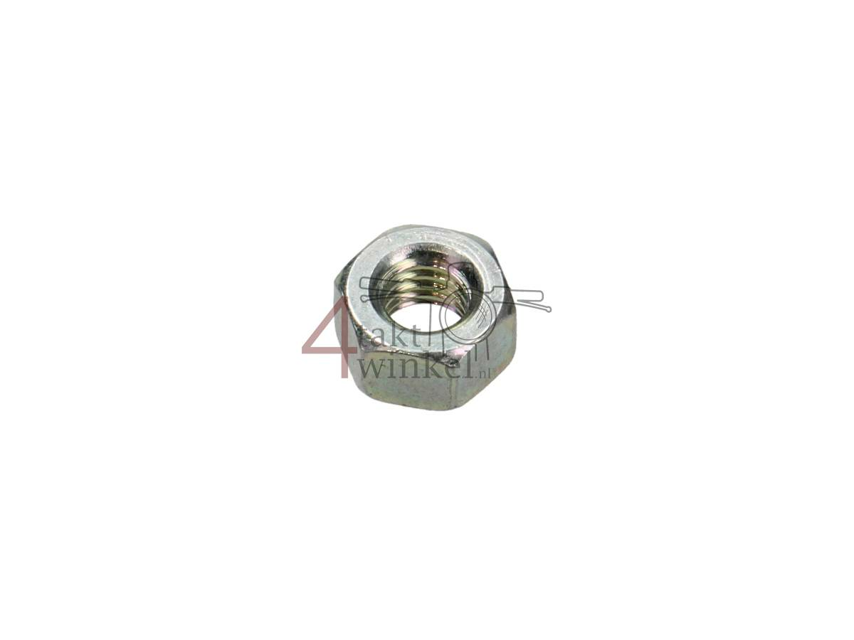 Nut, hex, 6 mm, OEM HONDA