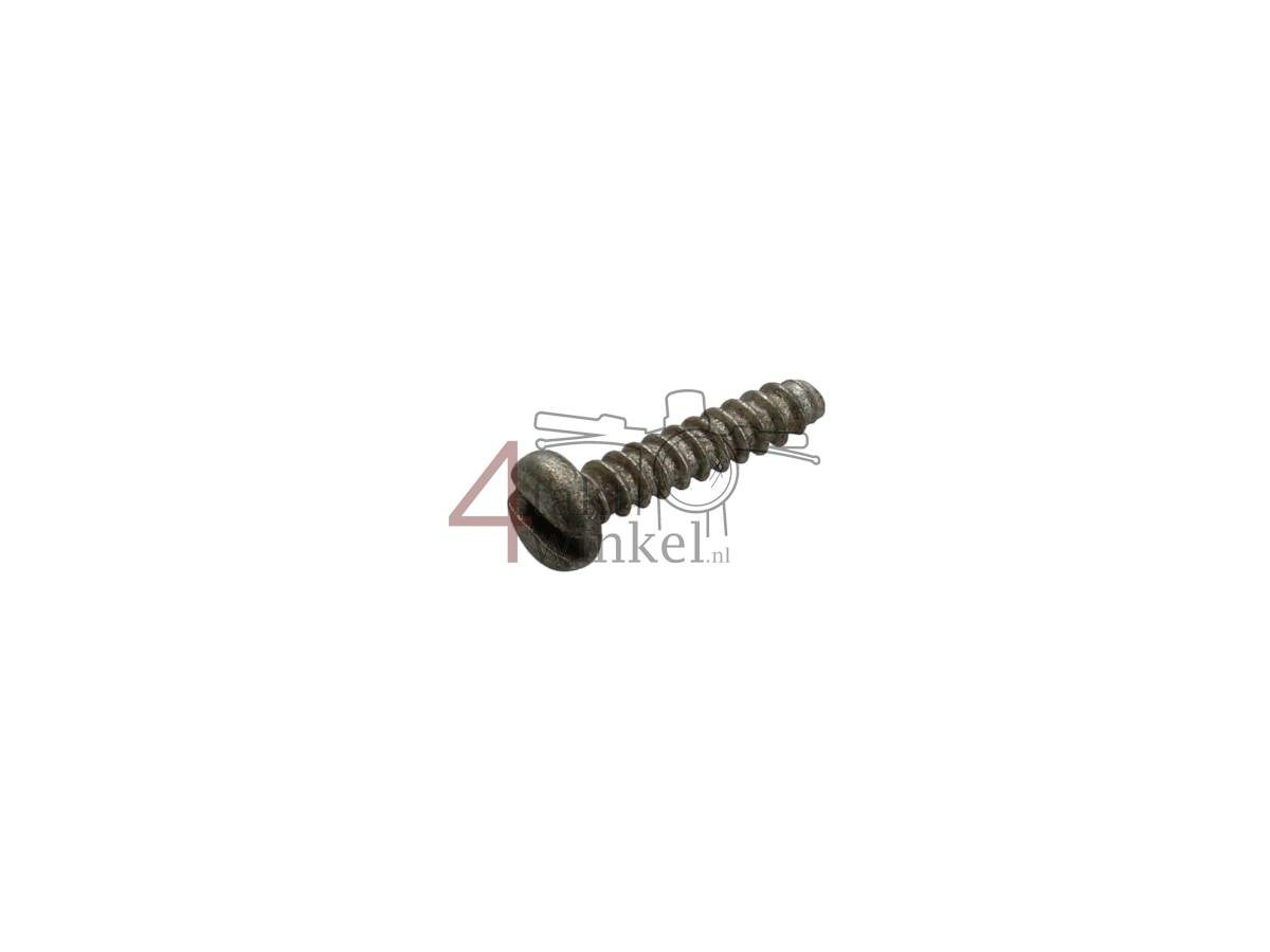 Screw 3x13, rear light Novio, Amigo, screw 3x13, NOS, original Honda