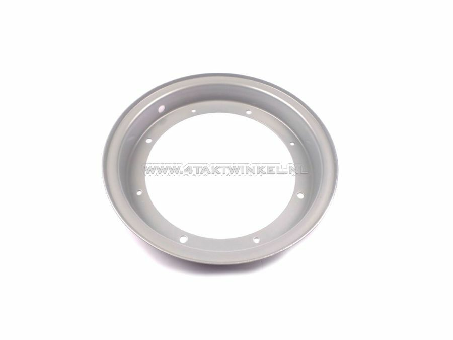 Rim 10" steel, left half, 2.50 standard, fits Dax