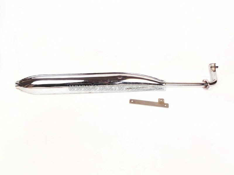 Exhaust standard, C320A (modified C50 exhaust), bracket included