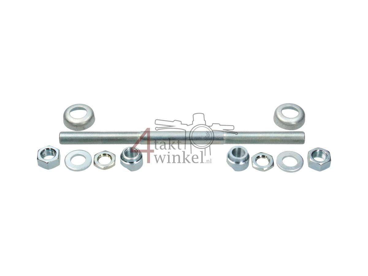 Axle Novio, Amigo, rear wheel complete