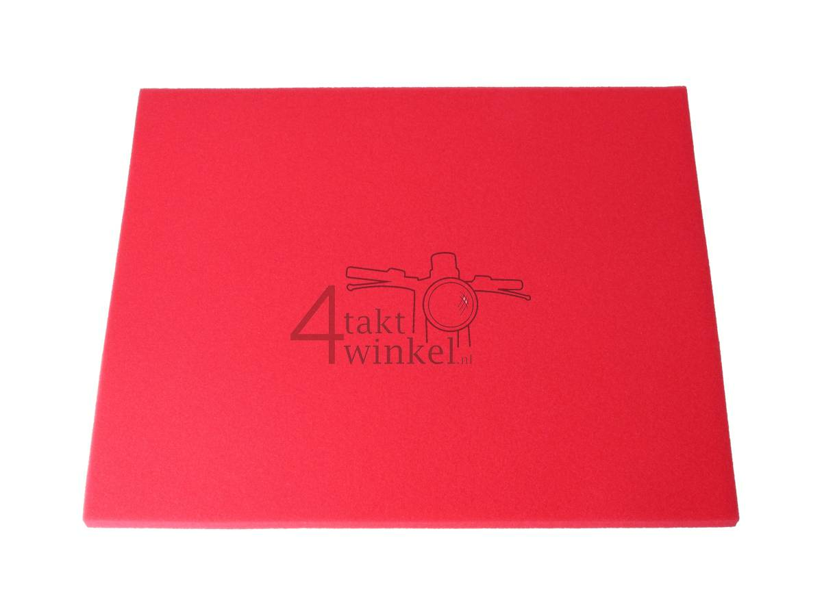Air filter element, universal, Foam, 28cm x 33cm x 10mm