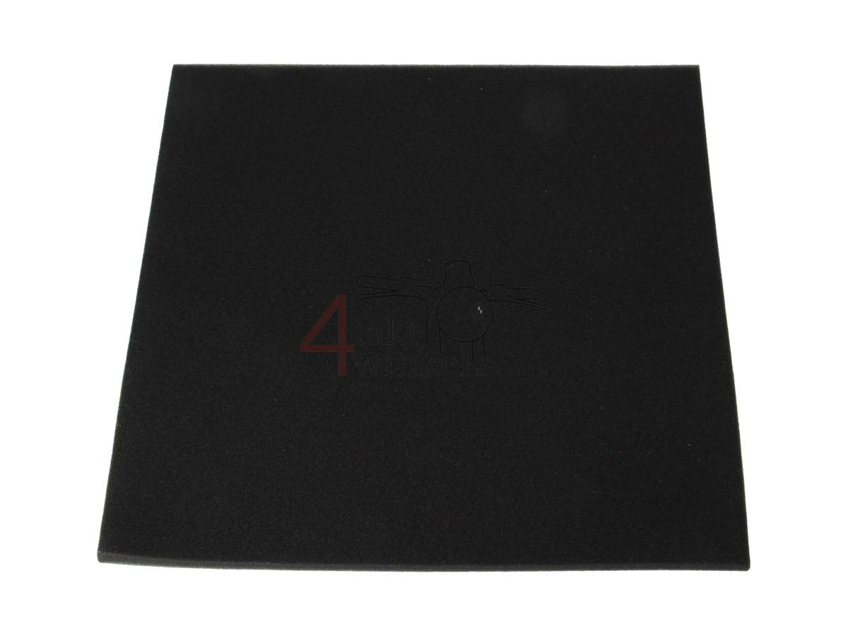 Air filter element, universal, Foam, 33cm x 33cm x 10mm