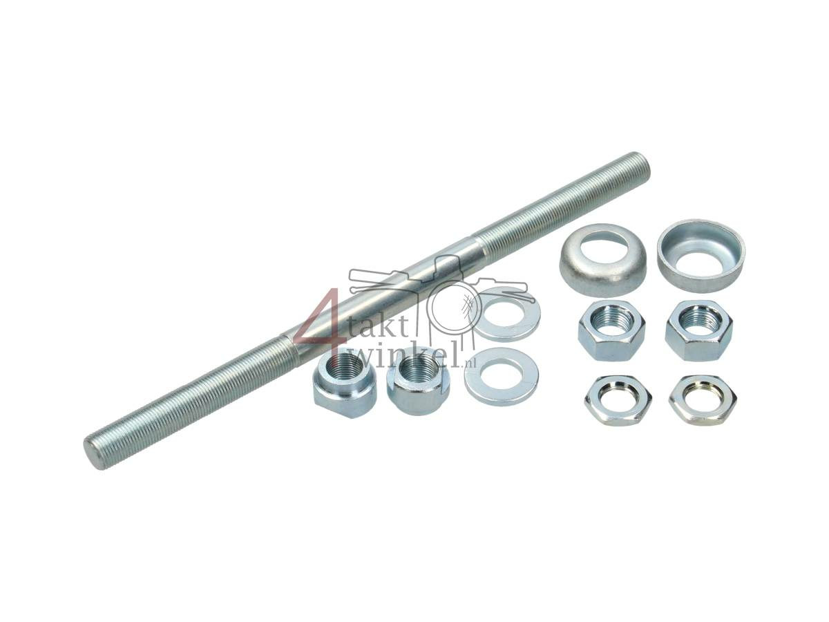 Axle Novio, Amigo, rear wheel complete with cones, A-quality