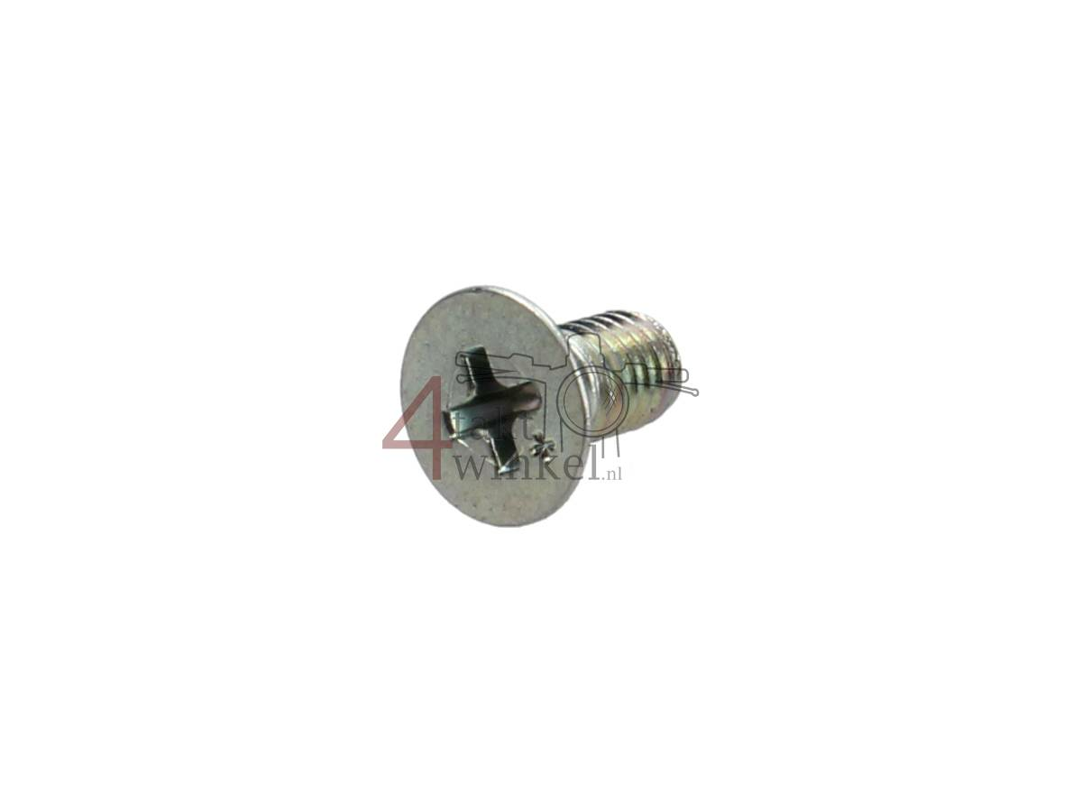 Bolt crosshead countersunk, m5 x 10, original Honda