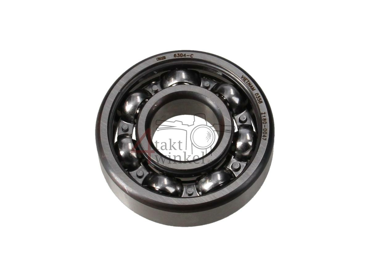 Bearing 6304, e.g. crankshaft bearing, fits SS50, CD50, C50, Dax, CB50, C310