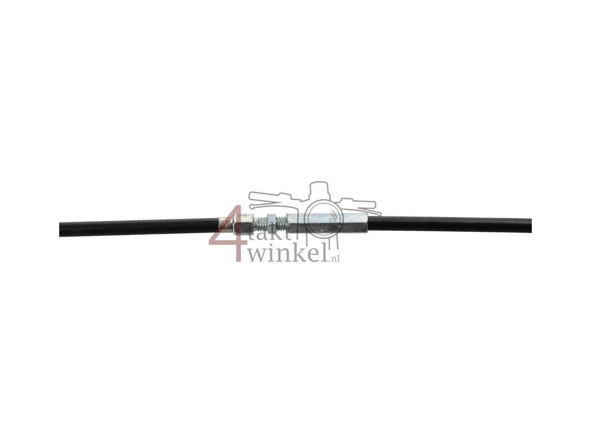 Clutch cable, 76cm, fits SS50, CD50, black, A-quality