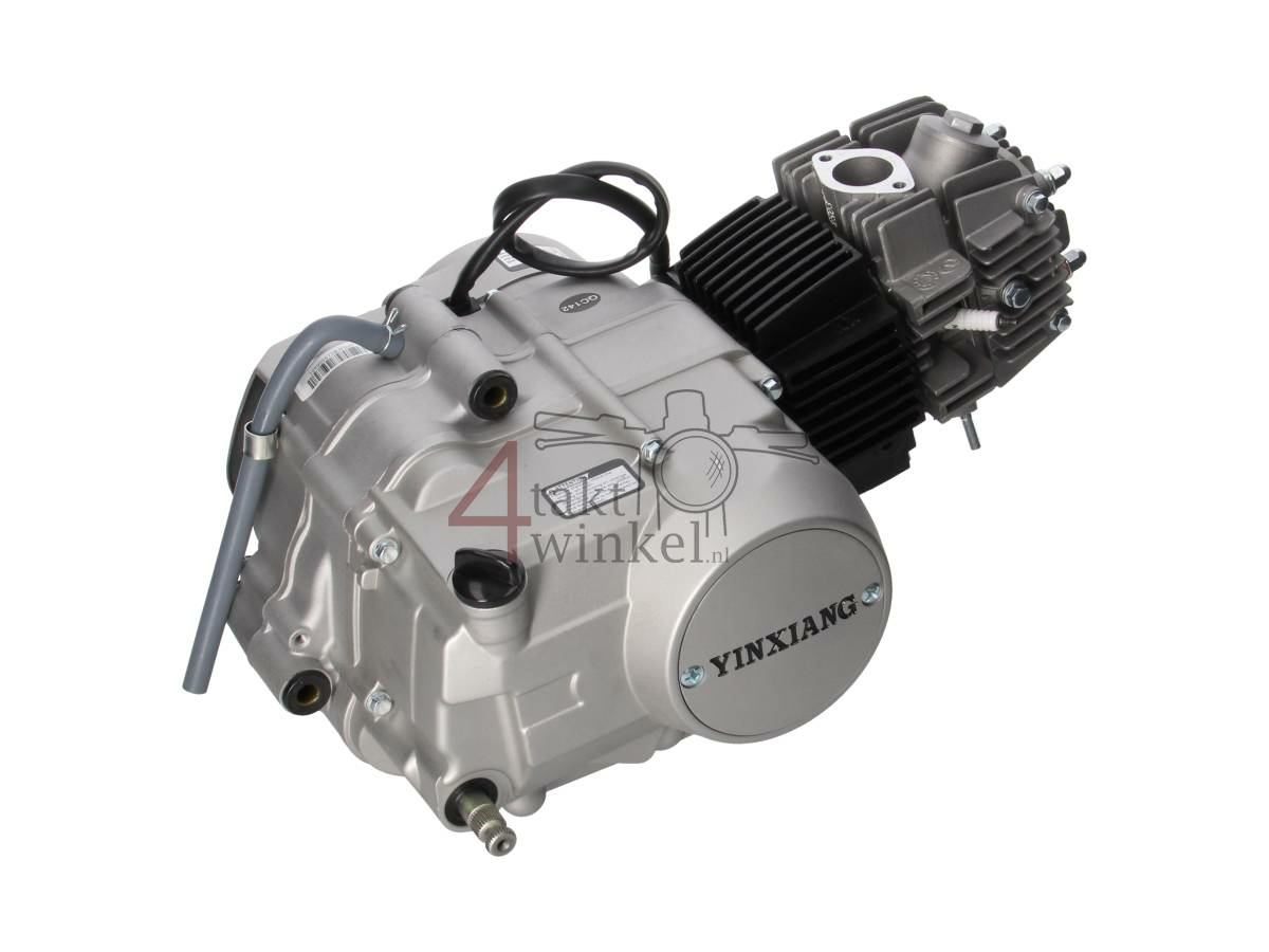 Engine, 125cc, semi-automatic clutch, YX, 4-speed