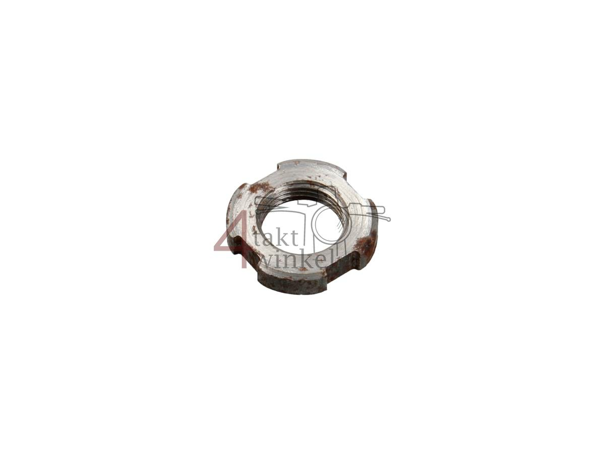 Moer, koppeling, 14 mm, OEM Honda, NOS