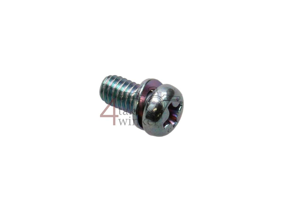 Screw.Washer, 4X8, OEM Honda