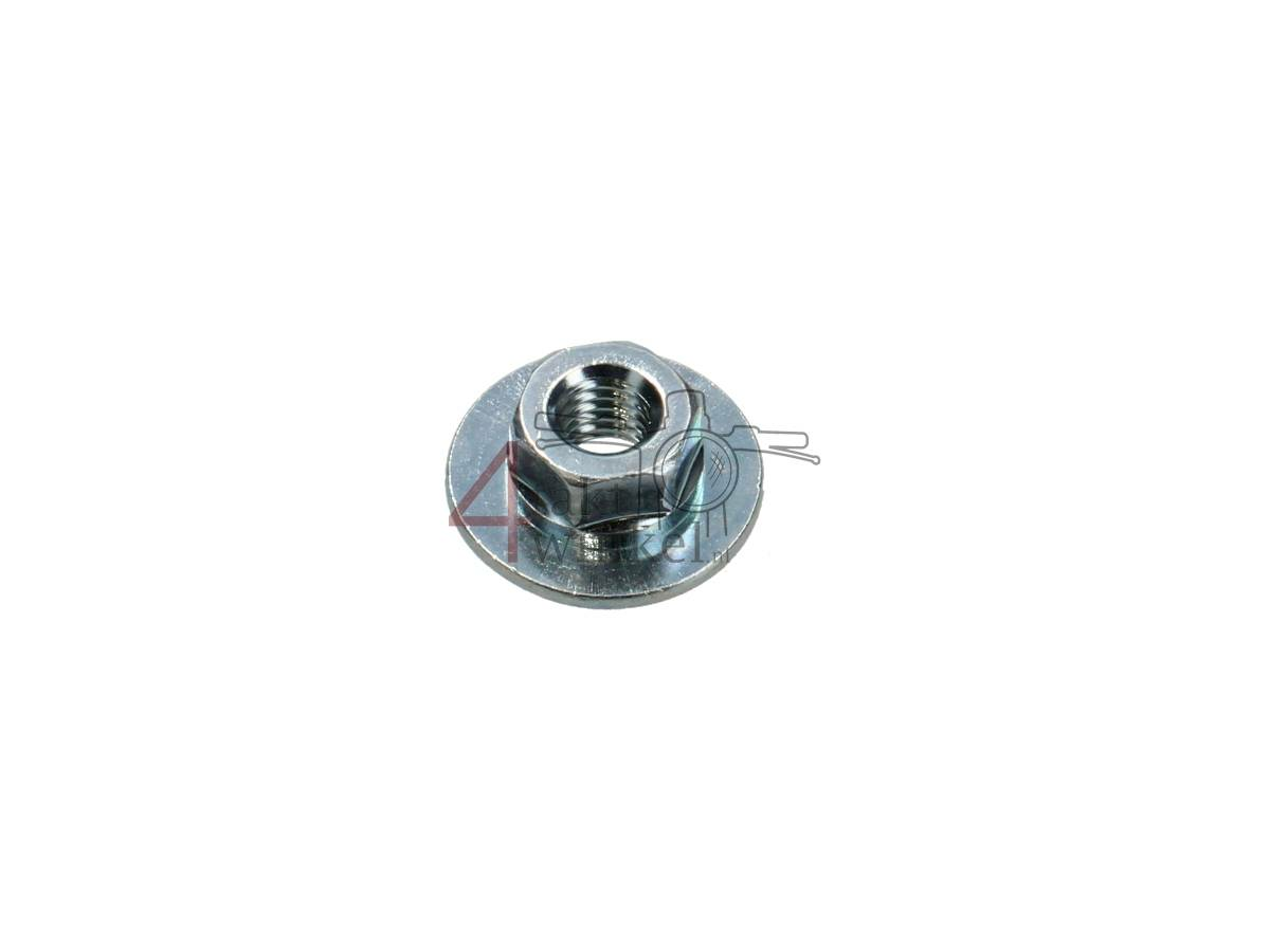Nut, flange, 6 mm, OEM HONDA