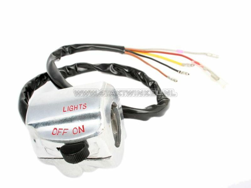 Switch right CB50, CY50, light, original Honda
