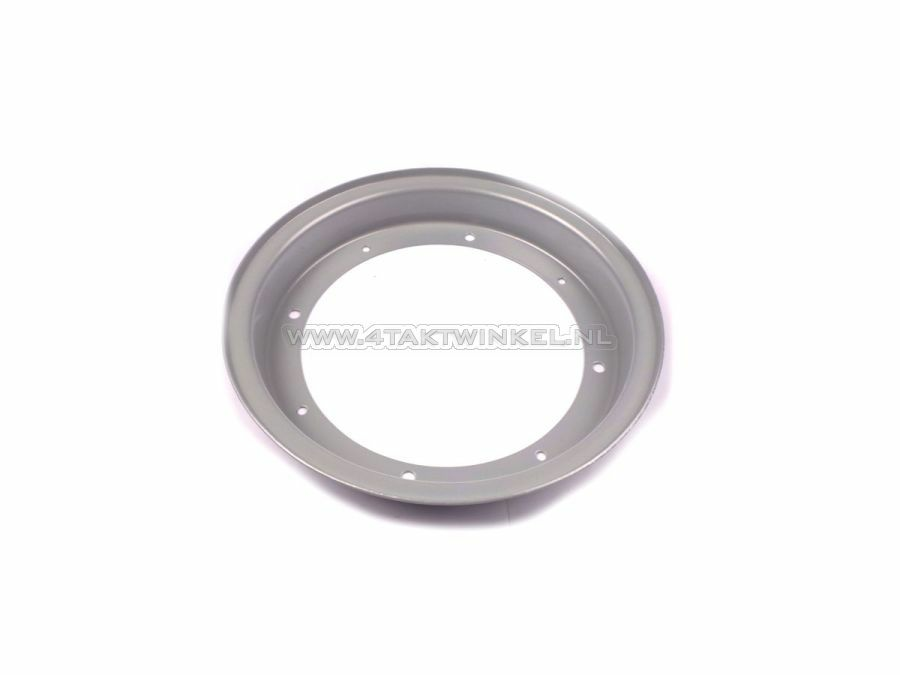 Rim 10" steel, right half 2.50 standard (valve), fits Dax