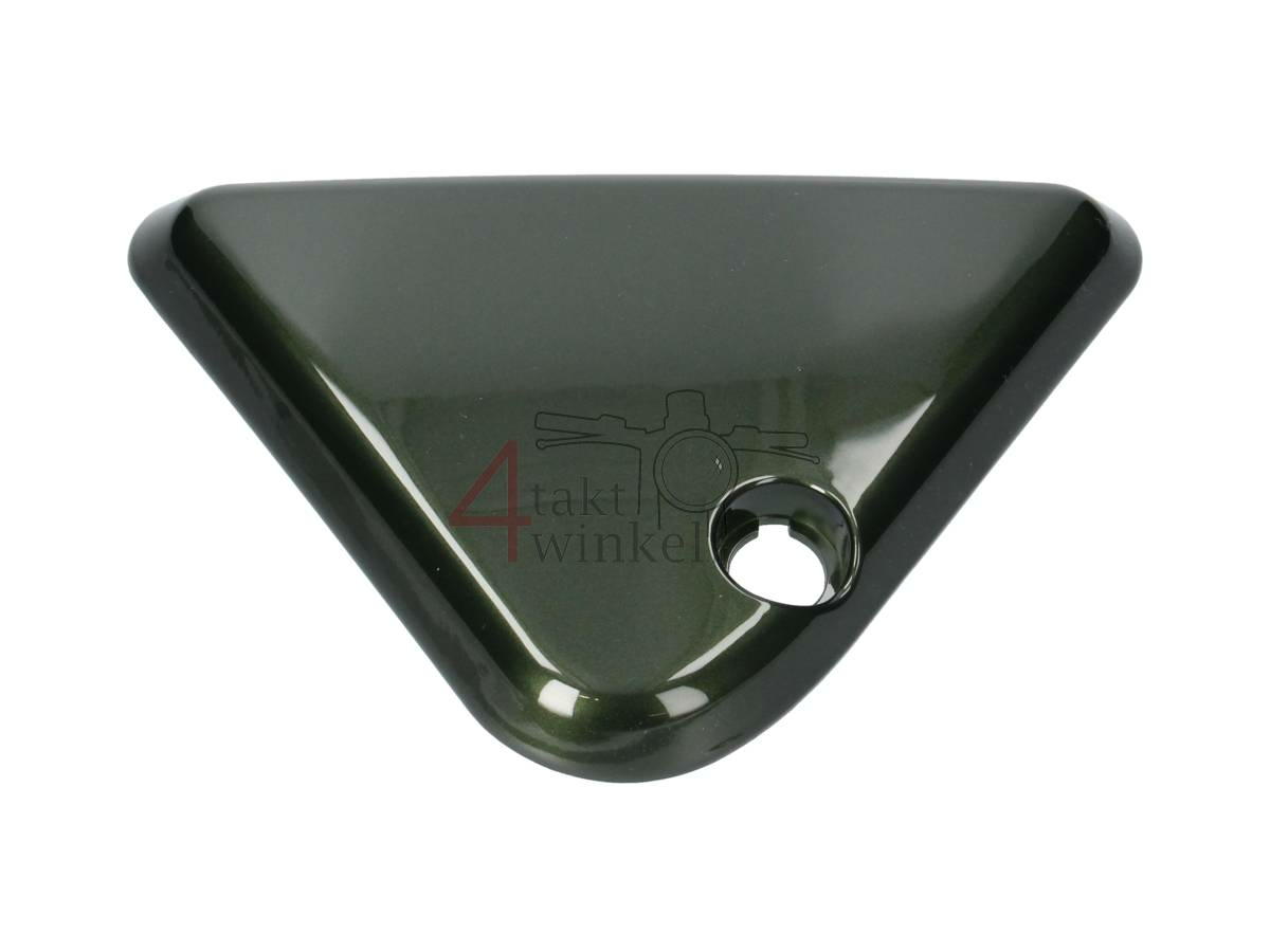 Battery cover, left (green), OEM Hanway part