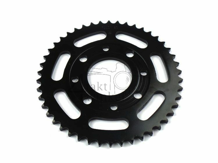Rear sprocket Mash Fifty, Skyteam Ace 46 teeth, 428 chain, black