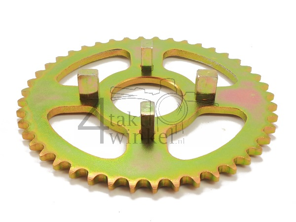 Rear sprocket 44, fits SS50, CB50, CY50, Dax, Gold