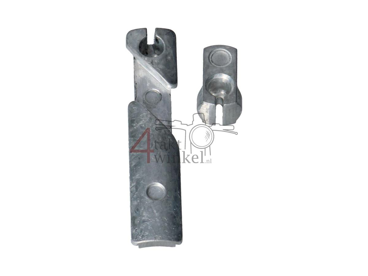 Throttle pipe slider and stopper, fits SS50, CD50