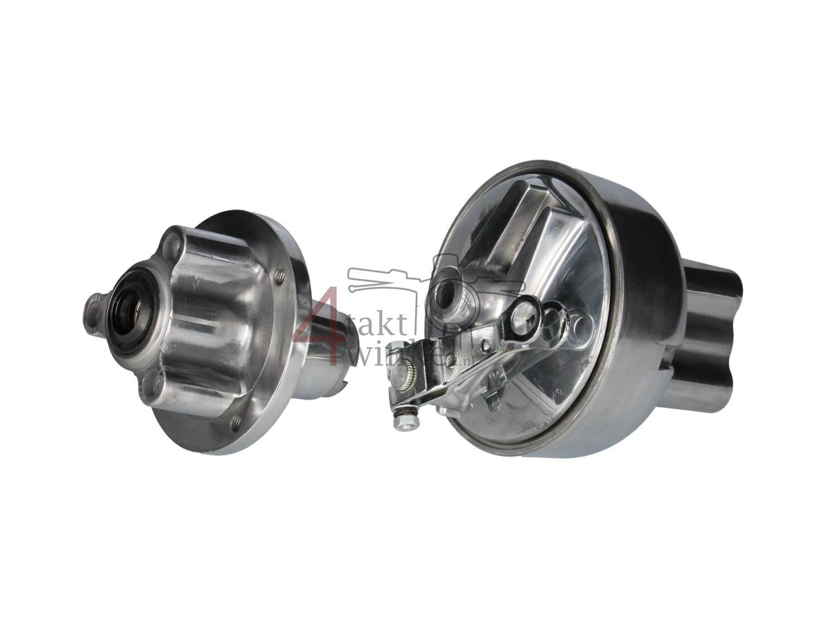 Hub Monkey set front &amp; rear, polished