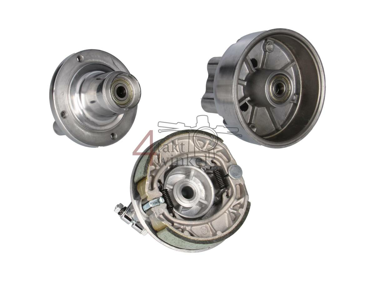 Hub Monkey set front &amp; rear, polished