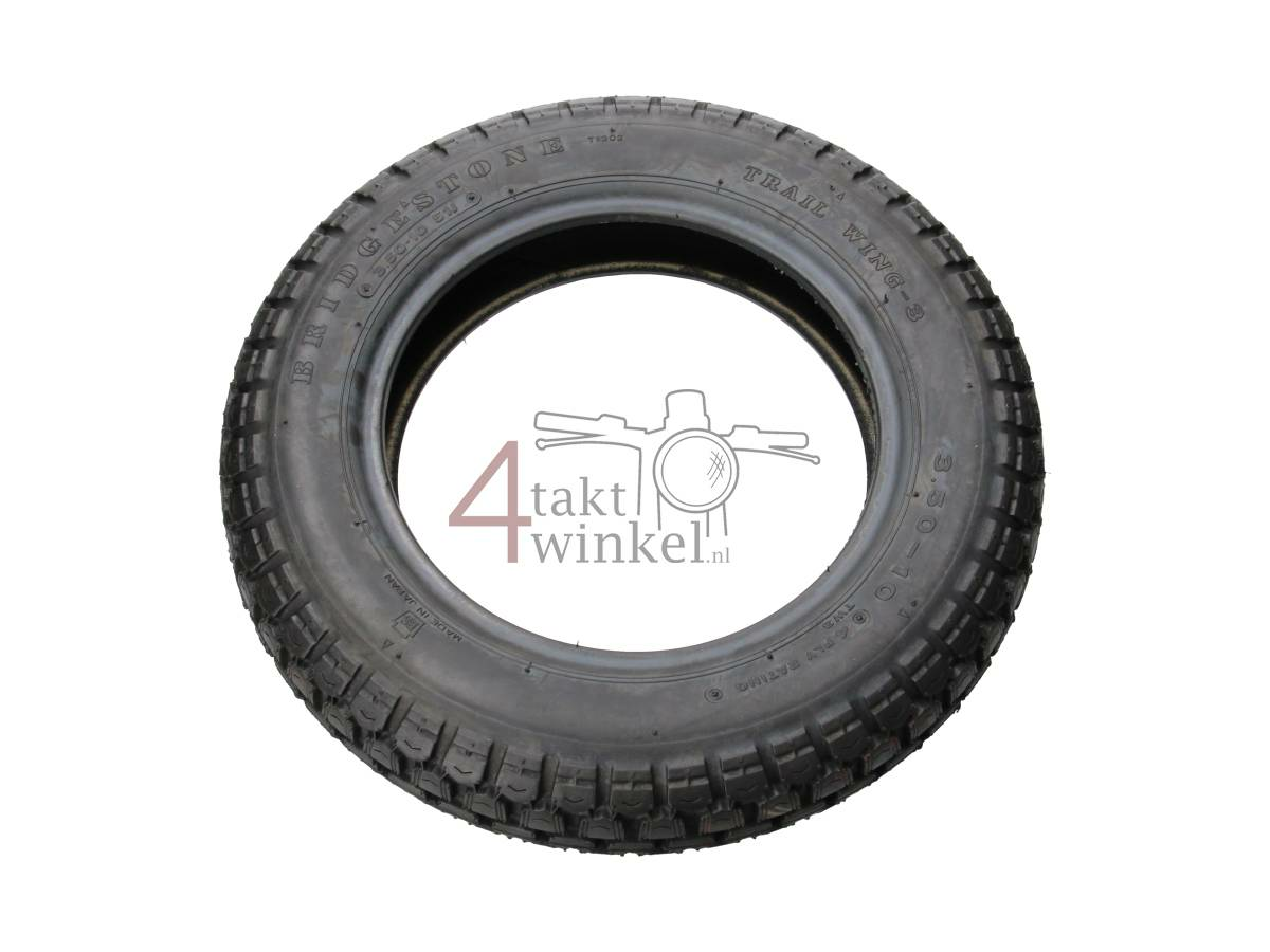 Tire 10 inch, Bridgestone, Trail Wing, TW3, 3.50, fits Dax