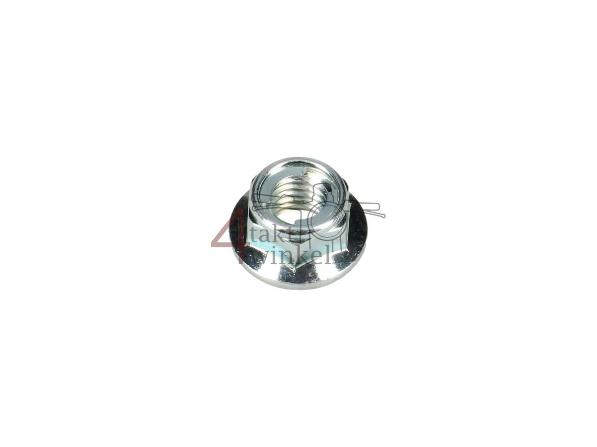 Nut, flange, 8 mm, OEM Honda