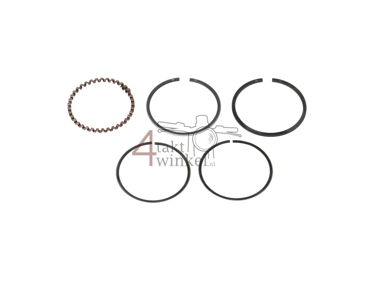 Piston rings 50cc OT 6v 39,25mm 1st oversize, A-quality