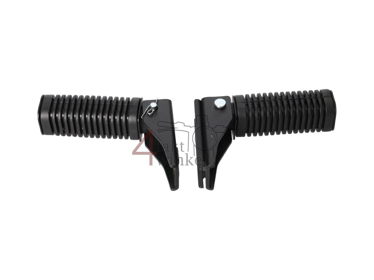 Rear footpeg, fits Dax, set left &amp; right