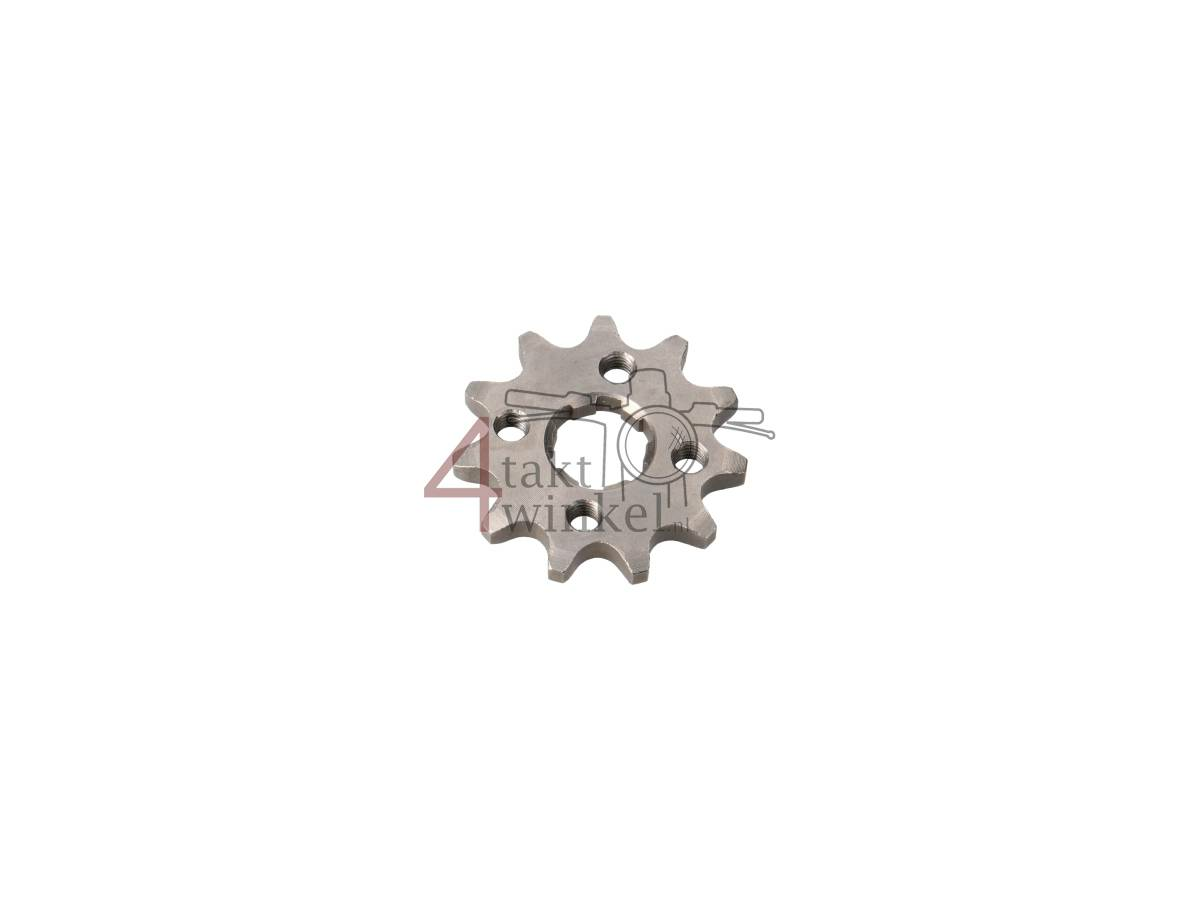 Front sprocket, 420 chain, 17mm shaft, 11, m6 holes, fits SS50, C50, Dax