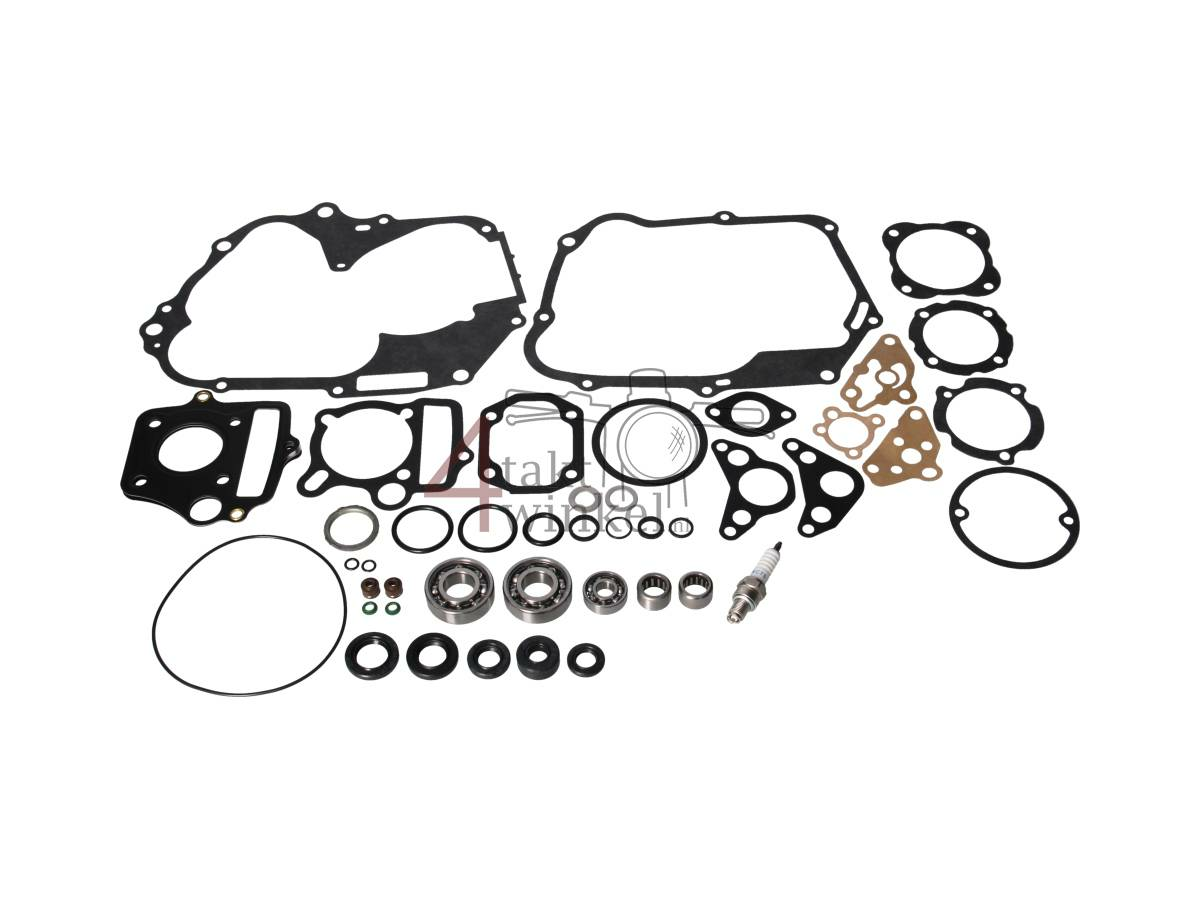Revision kit, engine, fits SS50, C50, Dax, with needle bearings, A-quality