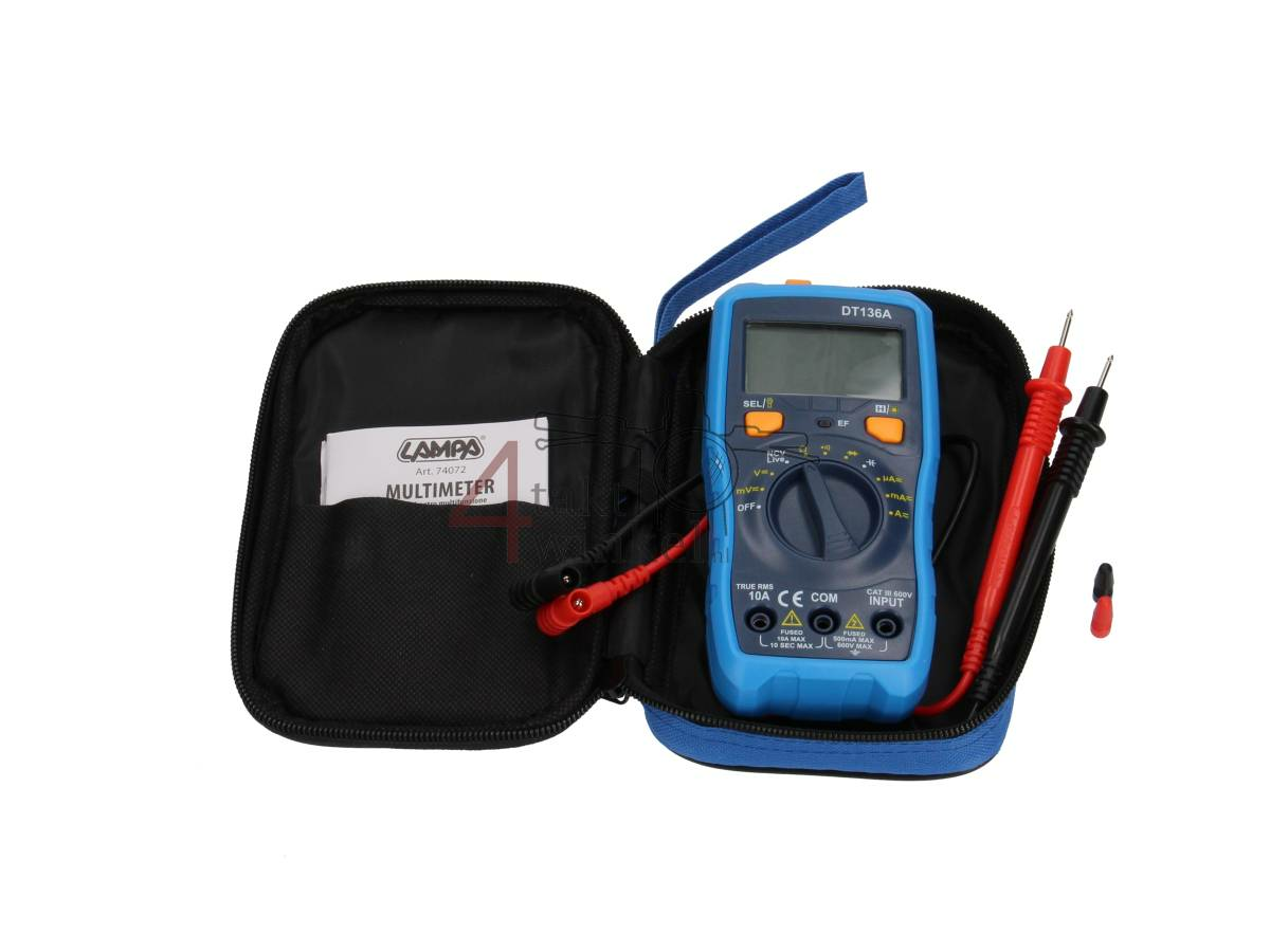 Multimeter, digital, 18 functions