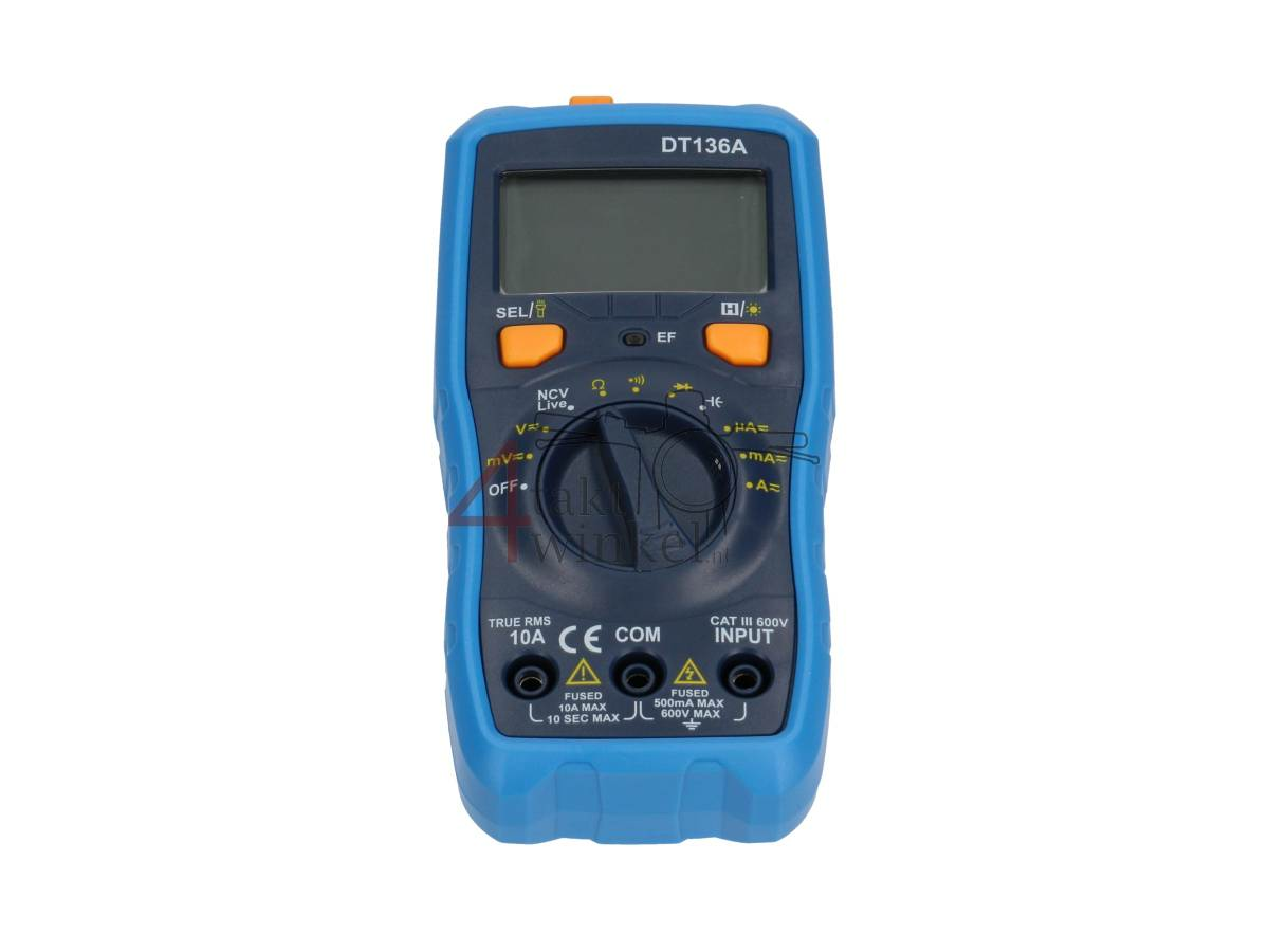 Multimeter, digital, 18 functions