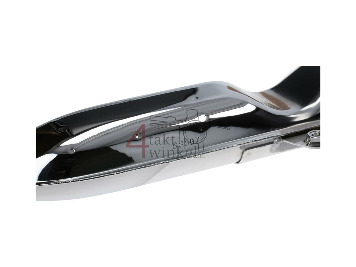 Exhaust standard, high model, fits SS50, with heat shield and accessories