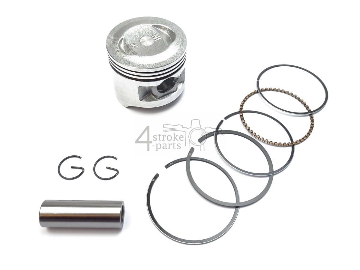 Cylinder kit, with piston &amp; gasket 70cc, Mash, Orion, Zhenhua, black