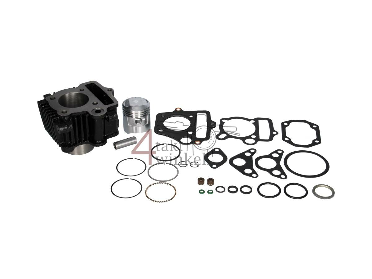 Cylinder kit, with piston &amp; gasket 70cc, OT70 head 49cc op. steel