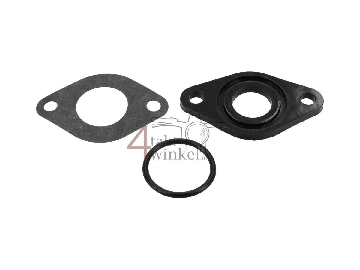 Insulator 16mm wide flange incl. O-ring