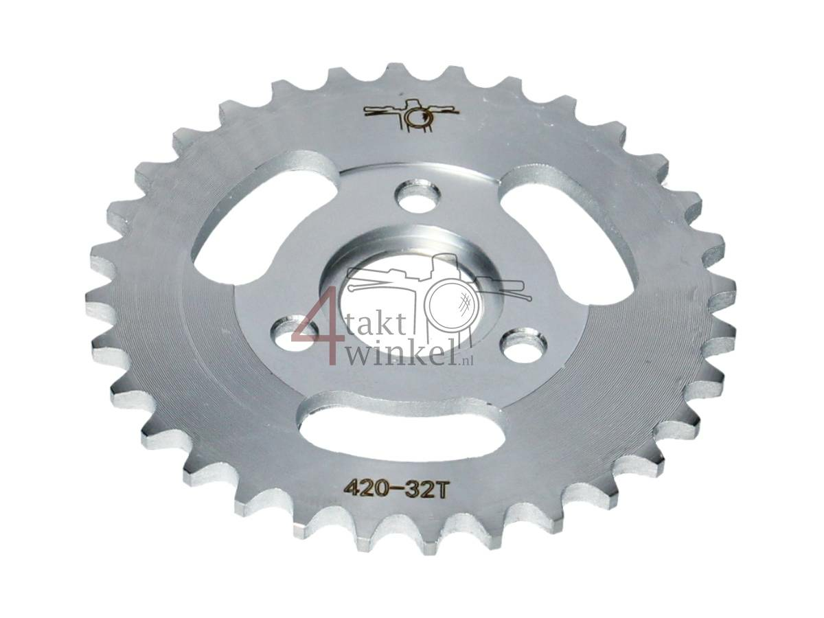 Rear sprocket Monkey 32 teeth (420) for Honda and replica