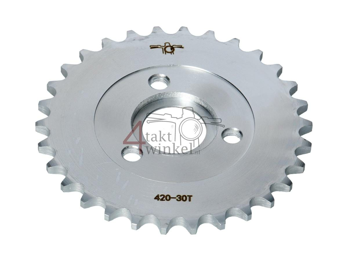 Rear sprocket Monkey 30-teeth (420) for Honda and replica