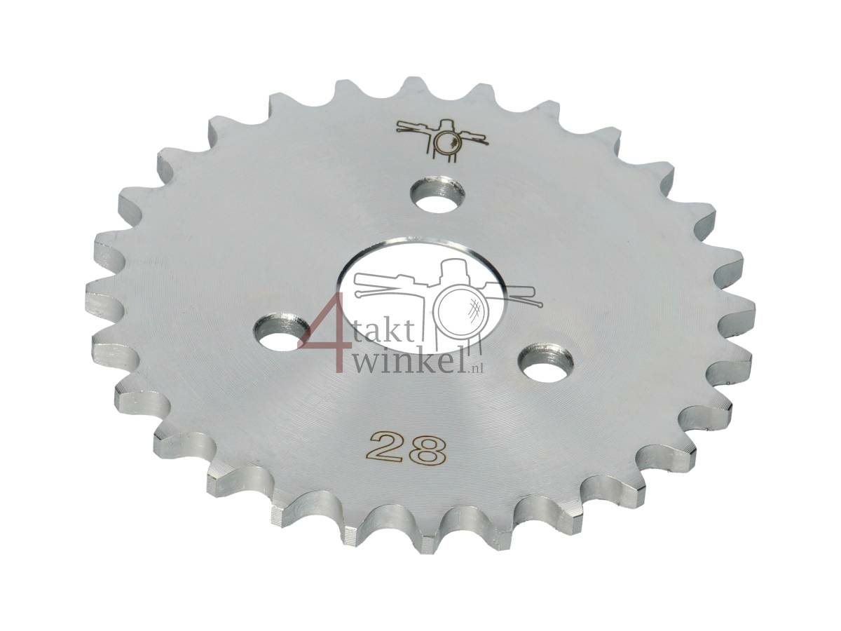Rear sprocket Monkey 28 teeth (420) for Honda and replica