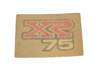 Sticker XR75 set, original Honda nos