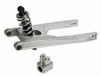 Swingarm Monkey aluminum, mono shock, length: + 13cm