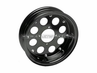 Rim Monkey 10" aluminum, 8 holes, 3.50, black