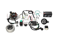CDI ignition conversion kit & 12 volt electricity, light flywheel, fits C50, Dax, Chaly, Monkey