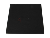 Air filter element, universal, Foam, 33cm x 33cm x 10mm